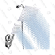 Baban Rainfall Shower Head Combo | $19 | Amazon | Promo code TN7PSZUE